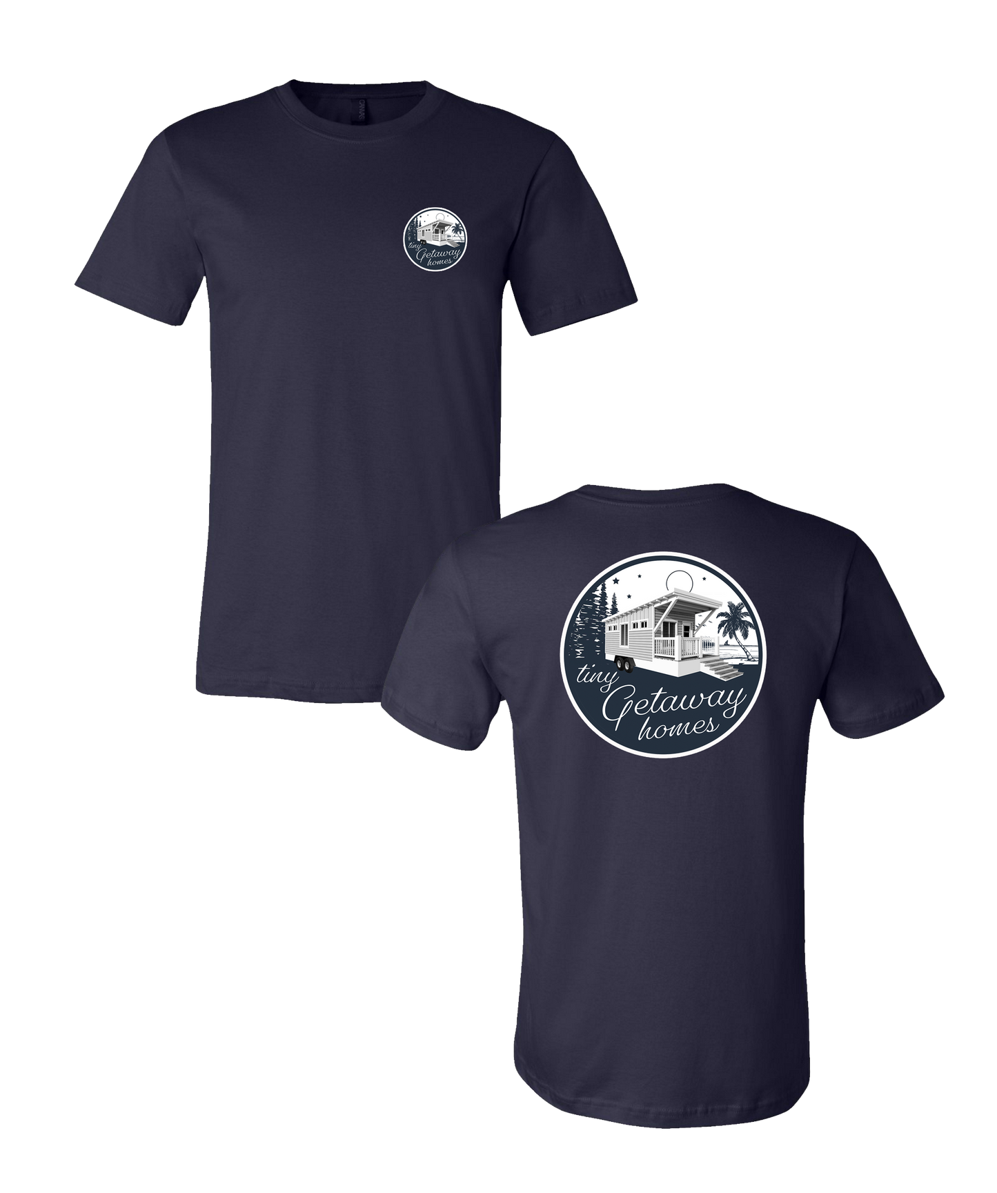 Tiny Homes - Logo Tshirt (Navy)