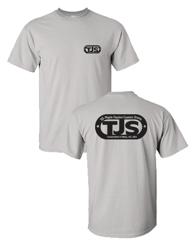 TJS - Ice Grey Tee (Black Ink)