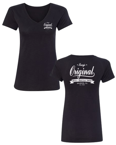 Tony's Deli - Womens Logo Vneck