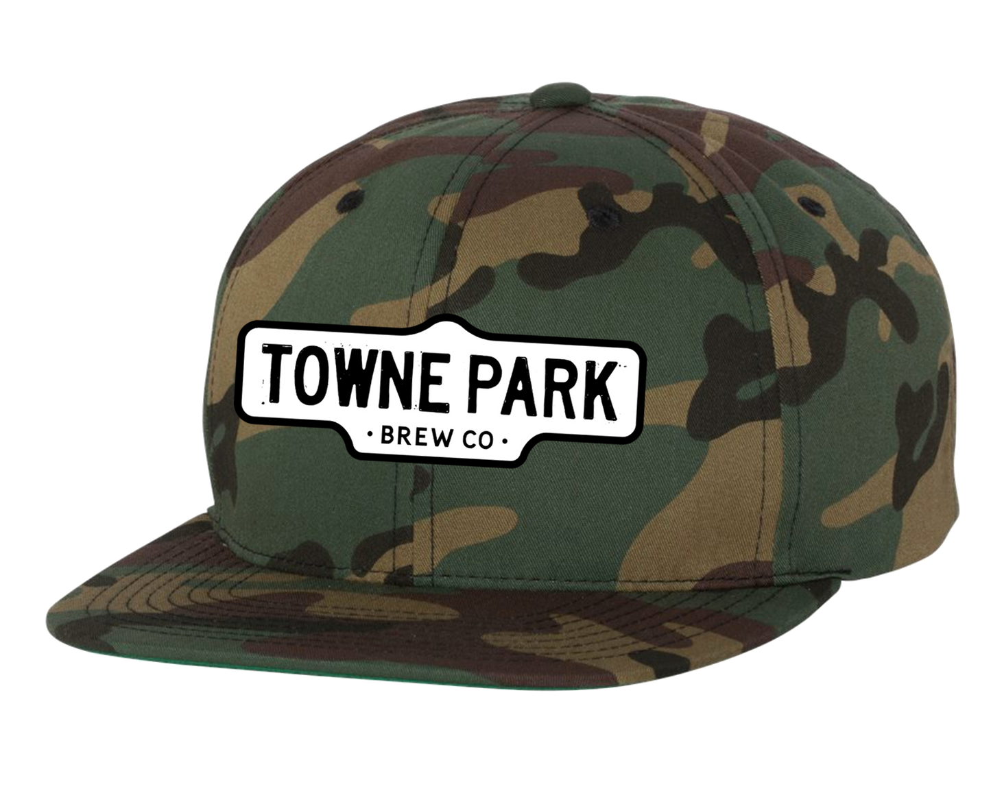 Towne Park - Sign Logo Snapback (Camo)