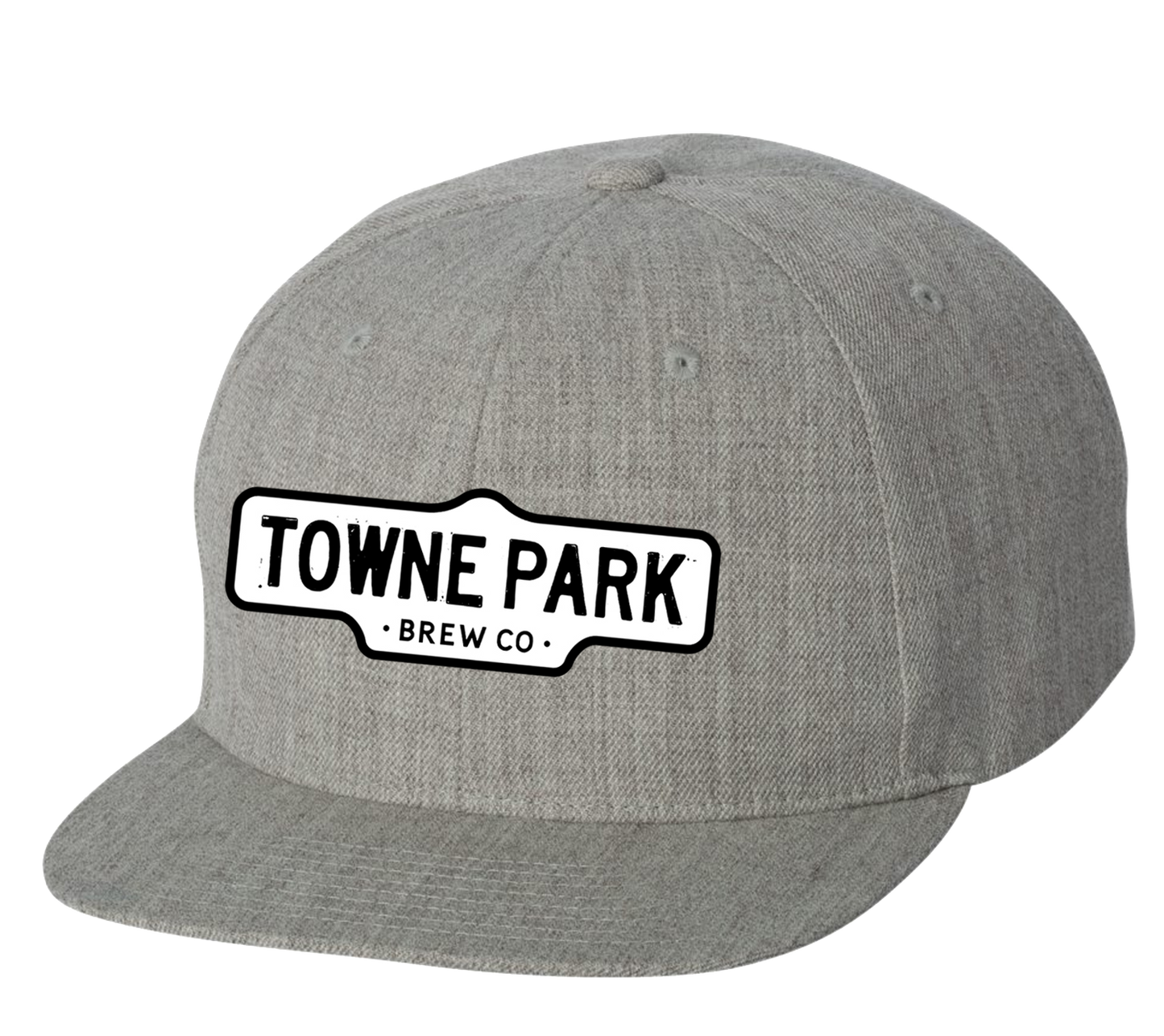 Towne Park - Sign Logo Snapback (Grey)
