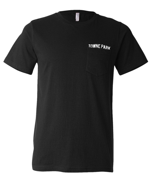 Towne Park - Hidden Pocket Tee (Black)