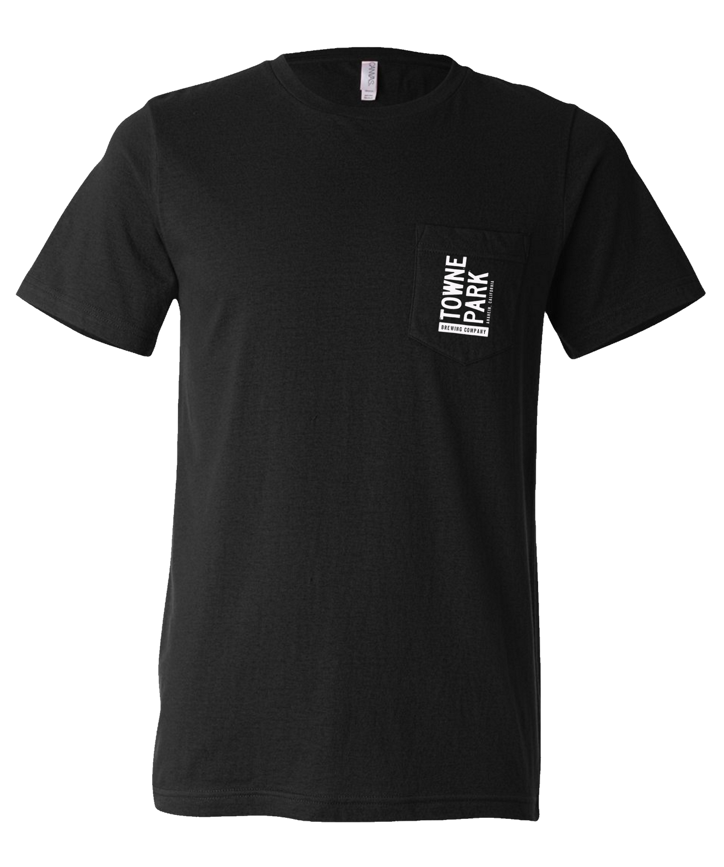 Towne Park - Pocket Tee (Black)
