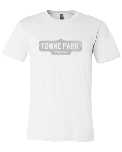 Towne Park - Vintage Sign T-Shirt(White)