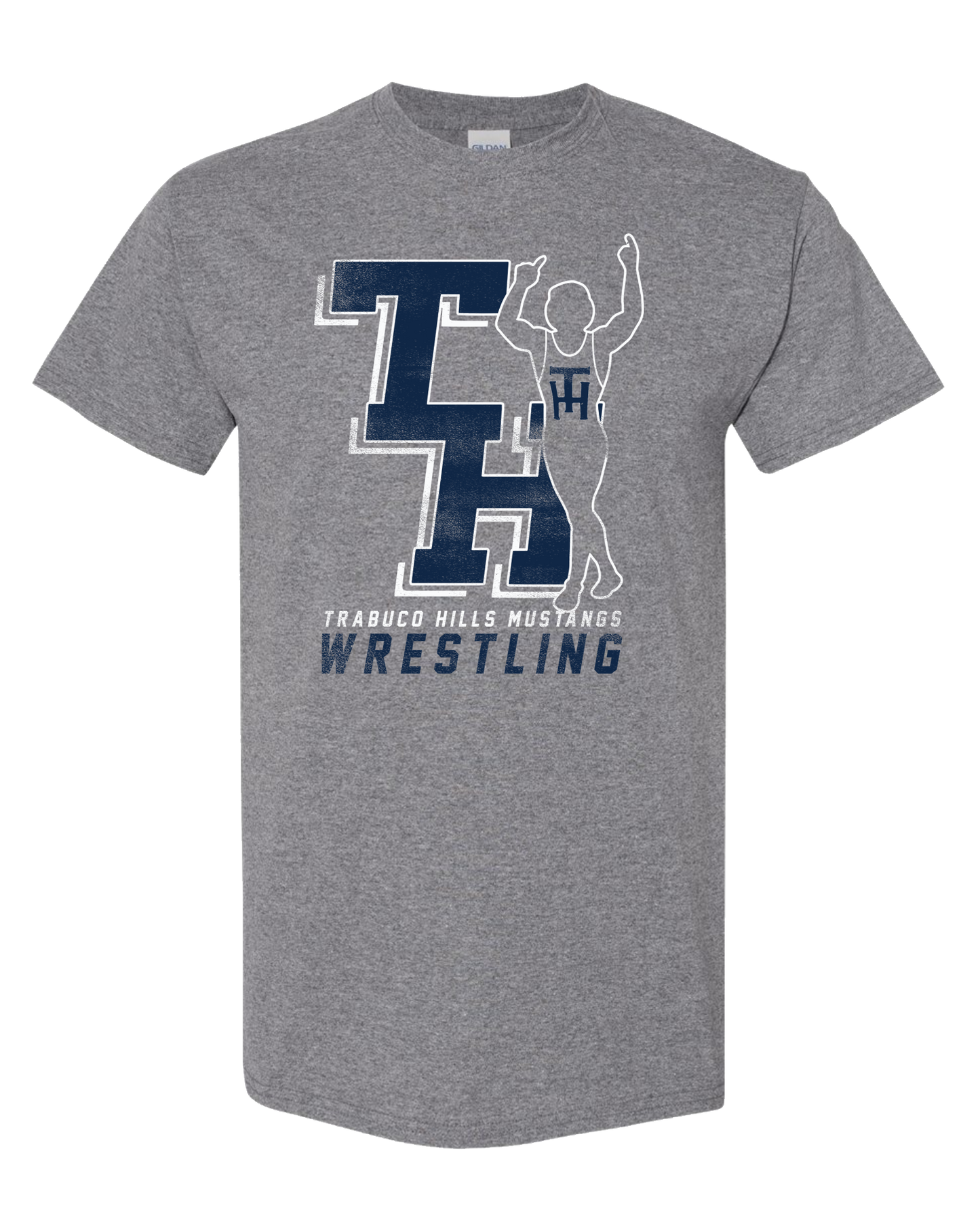 Trabuco - Trey Munoz Logo Tee (Grey-Distressed)