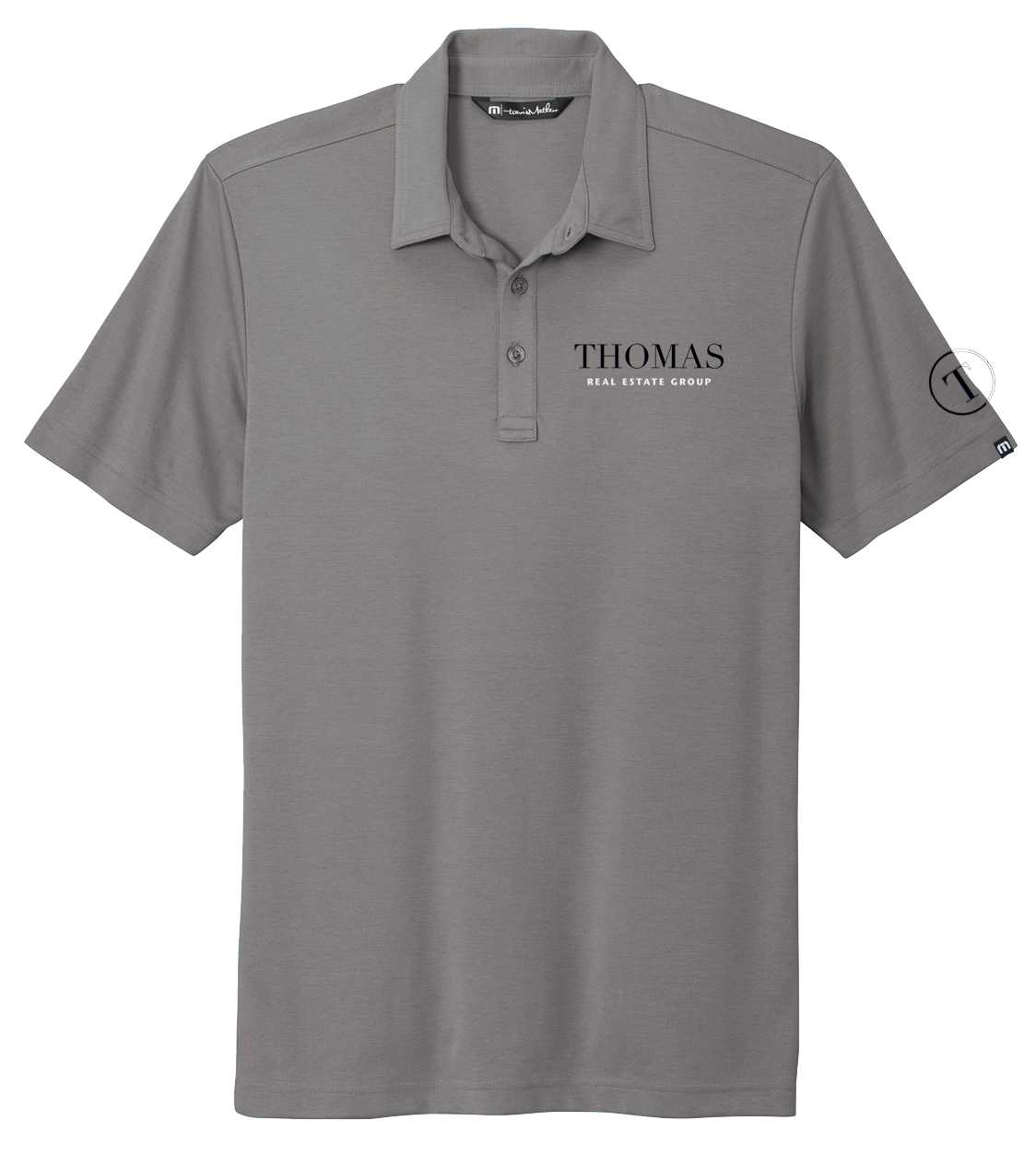 Thomas Real Estate Polo - Grey