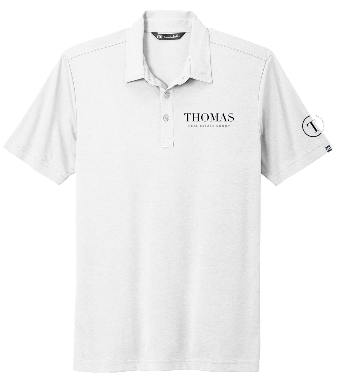 Thomas Real Estate Polo - White