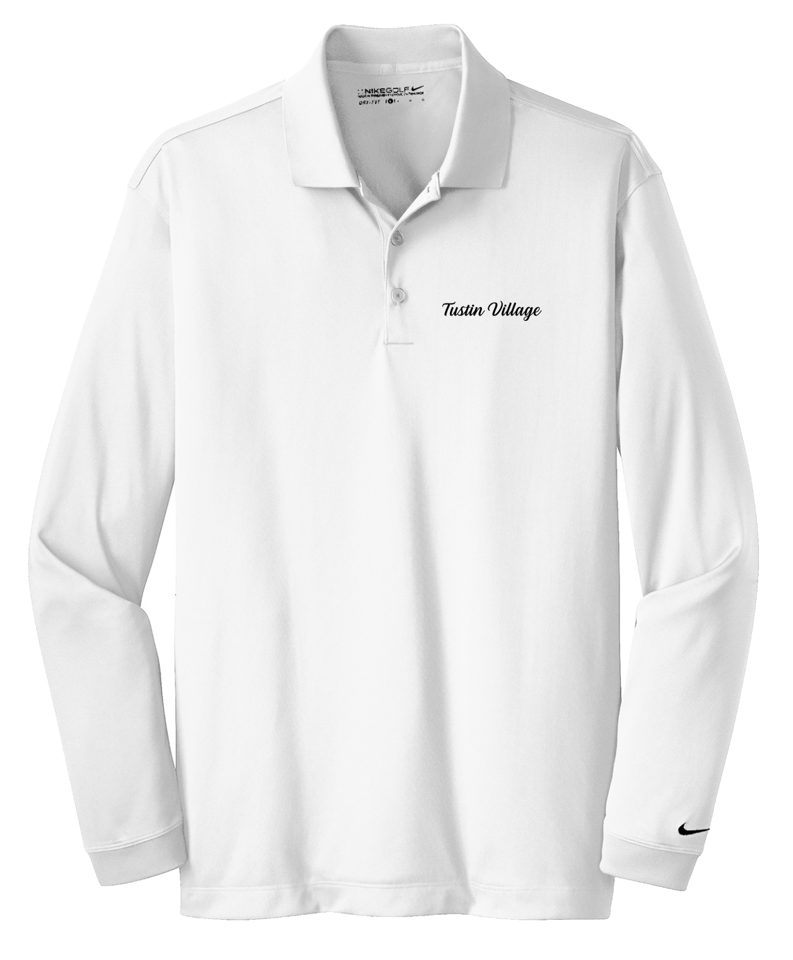 Tustin Village - Mens - Nike Long Sleeve Dri-FIT Stretch Tech Polo