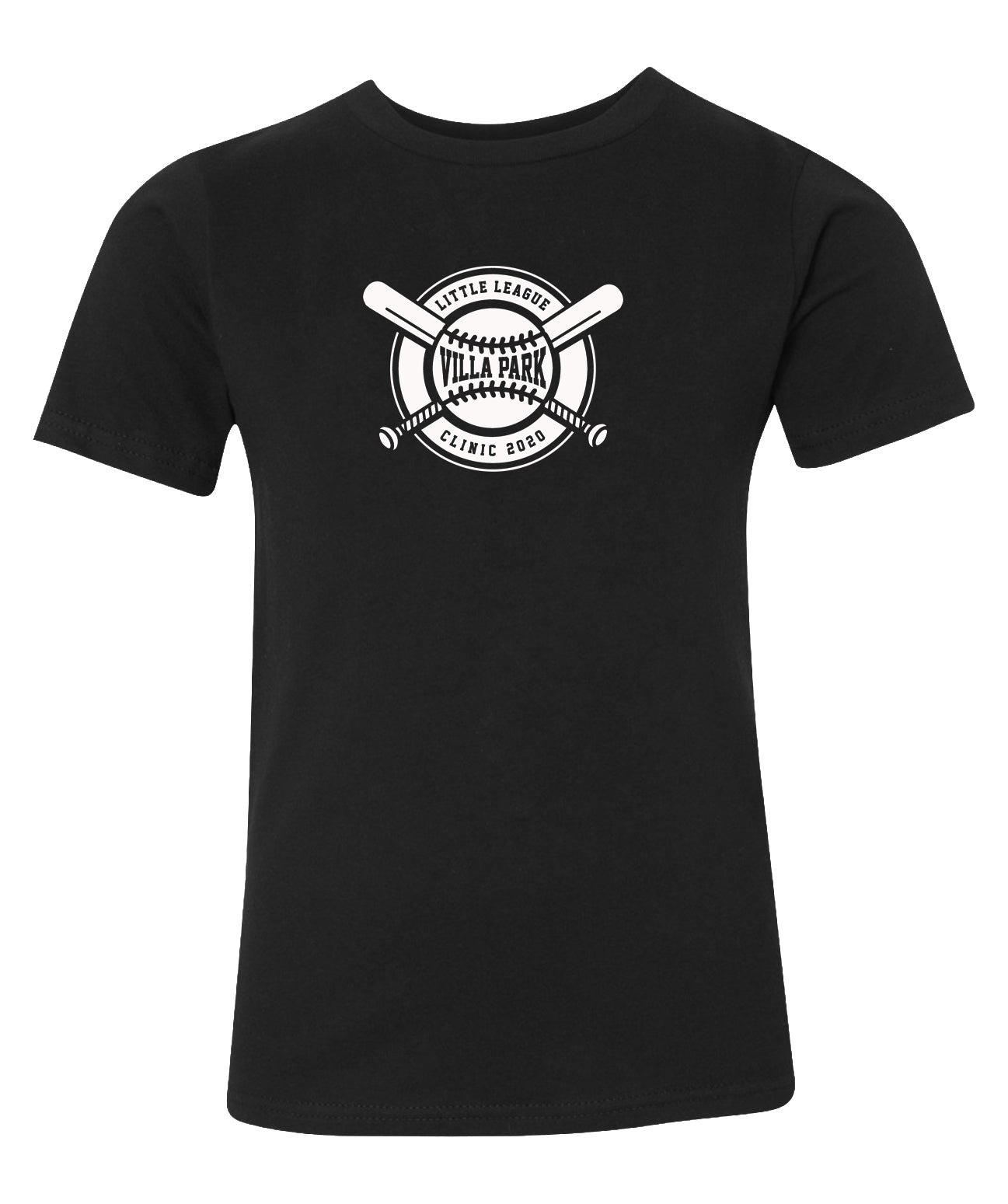 VPLL - Clinic Youth Tee's 2020 New Logo (Black)