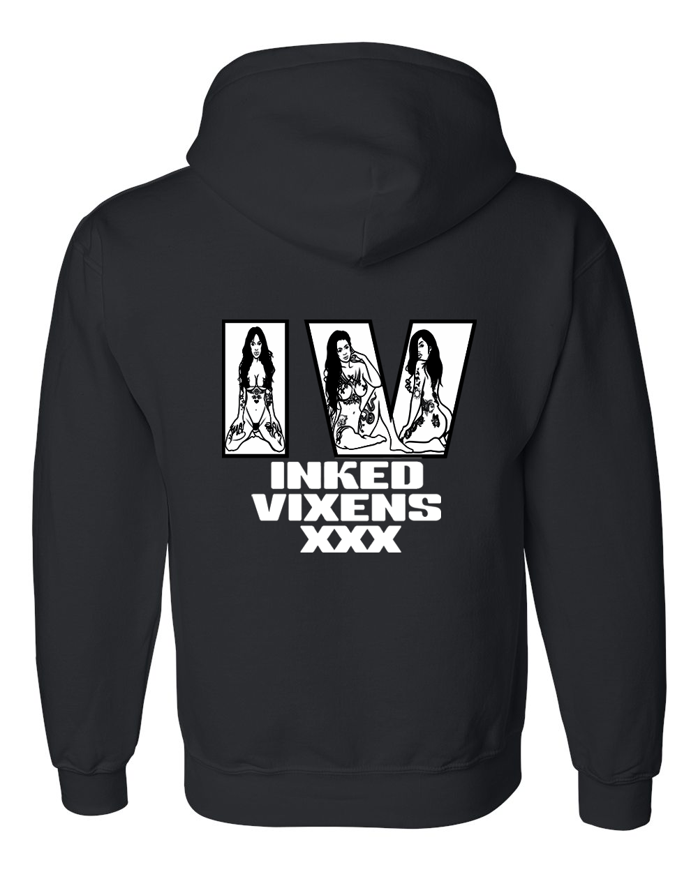 Vixens - Black Logo Hoodie