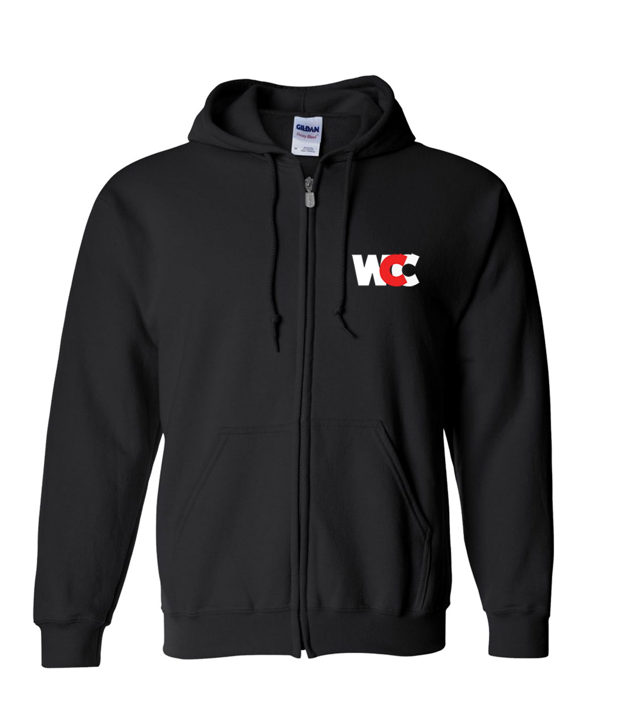 WCC Logo Zip-Hoodie