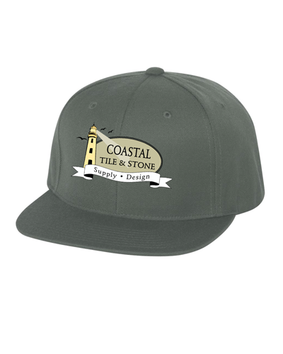 Coastal Tile & Stone - Snapback Hats Silver