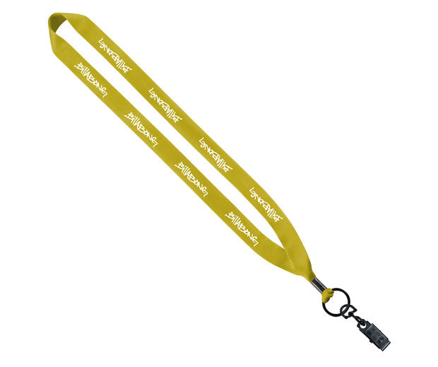3/4" Polyester Lanyard (Yellow)