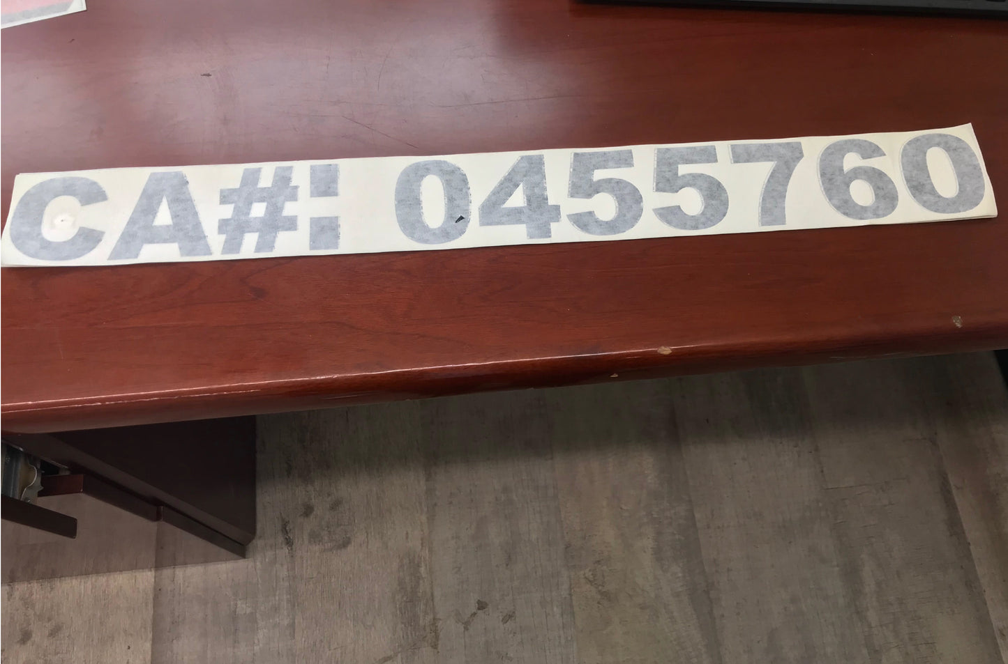 Classic Customs - CA License Sticker (Vinyl)