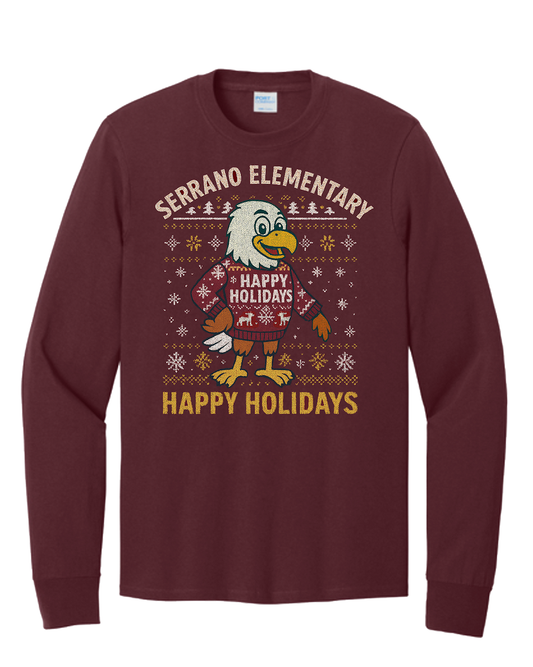 Serrano - Longsleeve Maroon