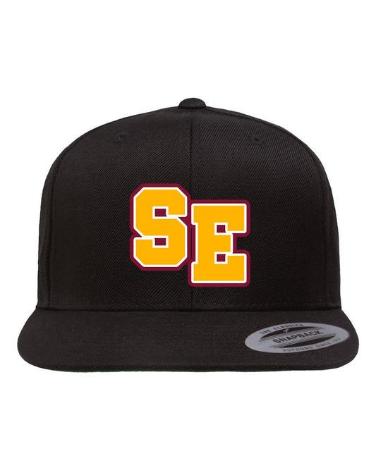 Serrano Elementary -  Black SE *New Snapback