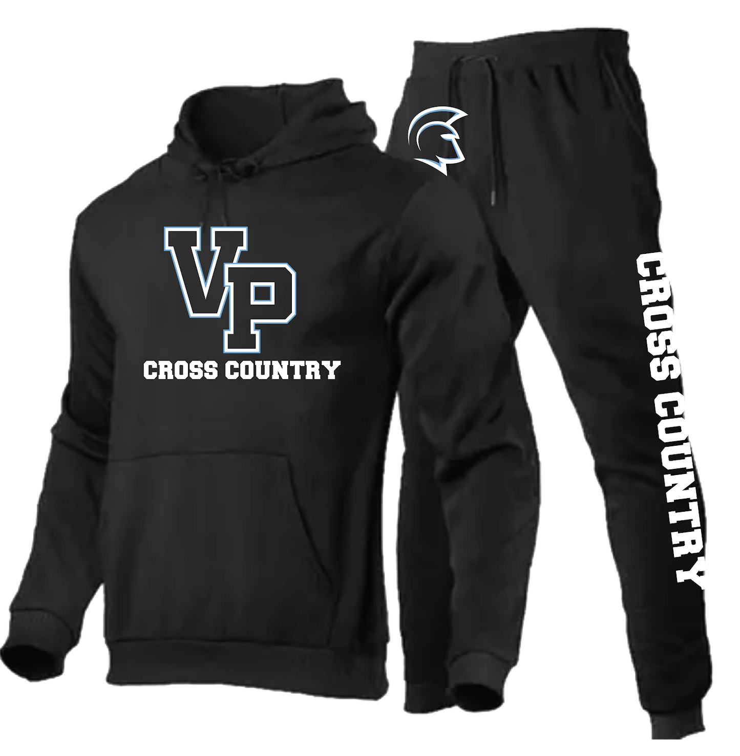 VP Cross Country Sweatsuit Combo - Youth and Adult (Black)