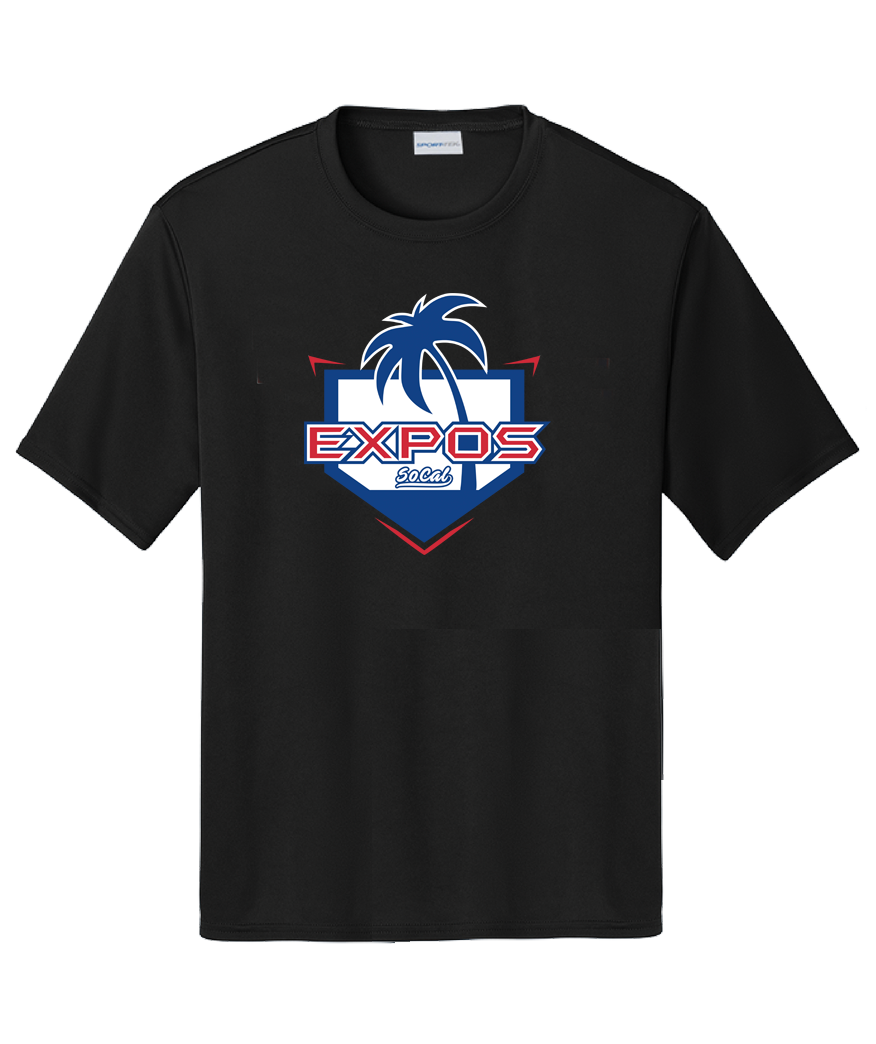 Expos Baseball Palms SportTek Dri-Fit Shirts - Front Only (Mandatory)