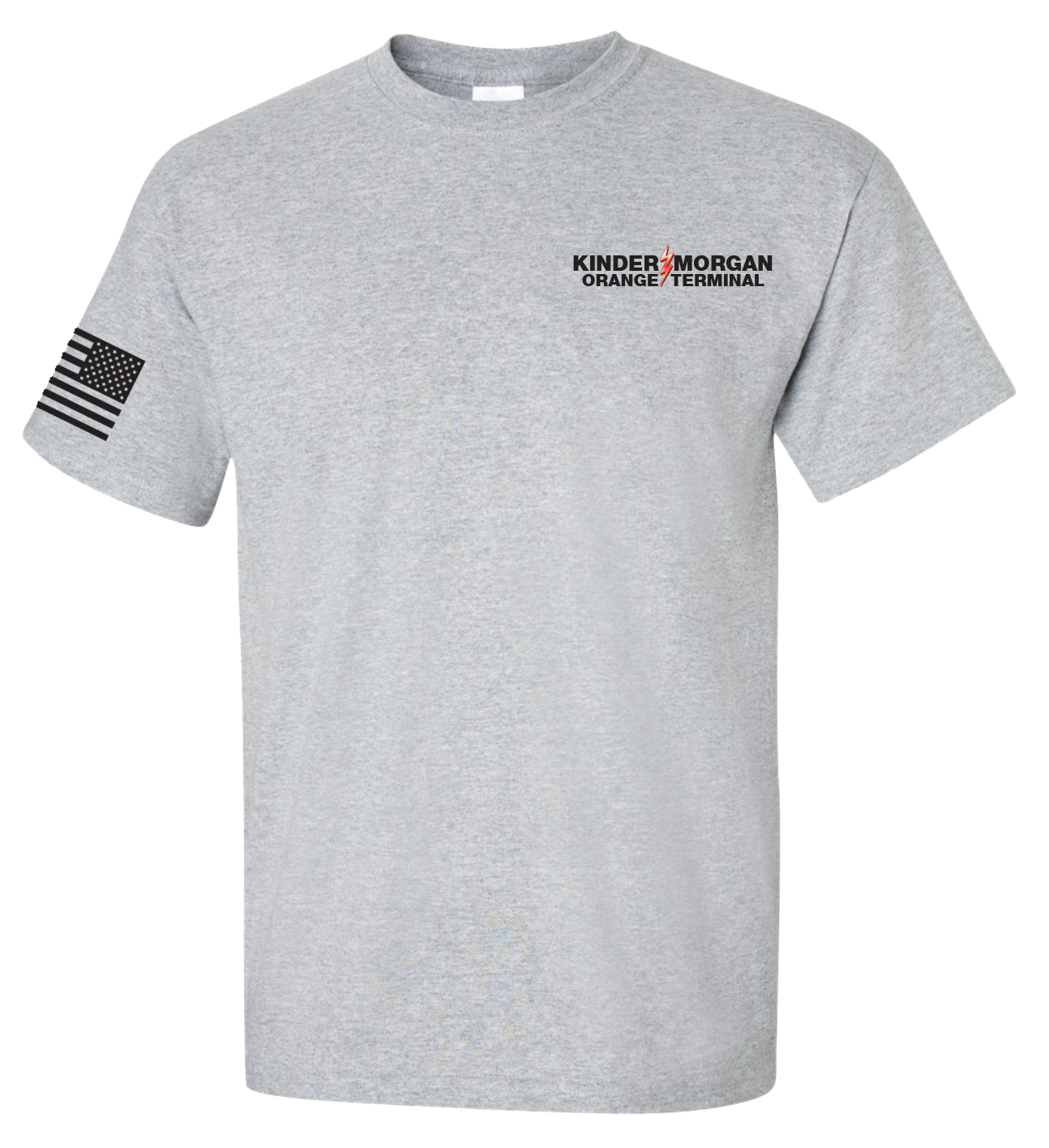 Kinder Morgan - Gildan Heavyweight 6.1oz - Gray Tee