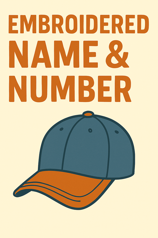 Add Name & Number to Hats