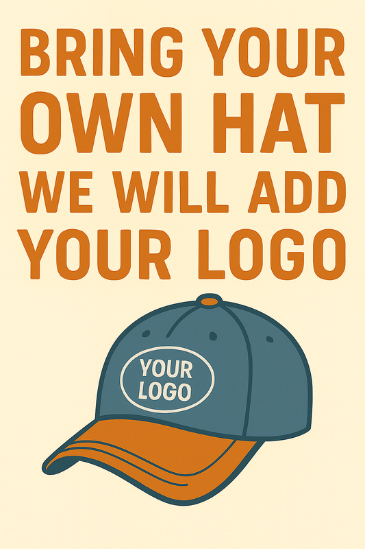 Bring your own hat - 1 Unit Embroidery