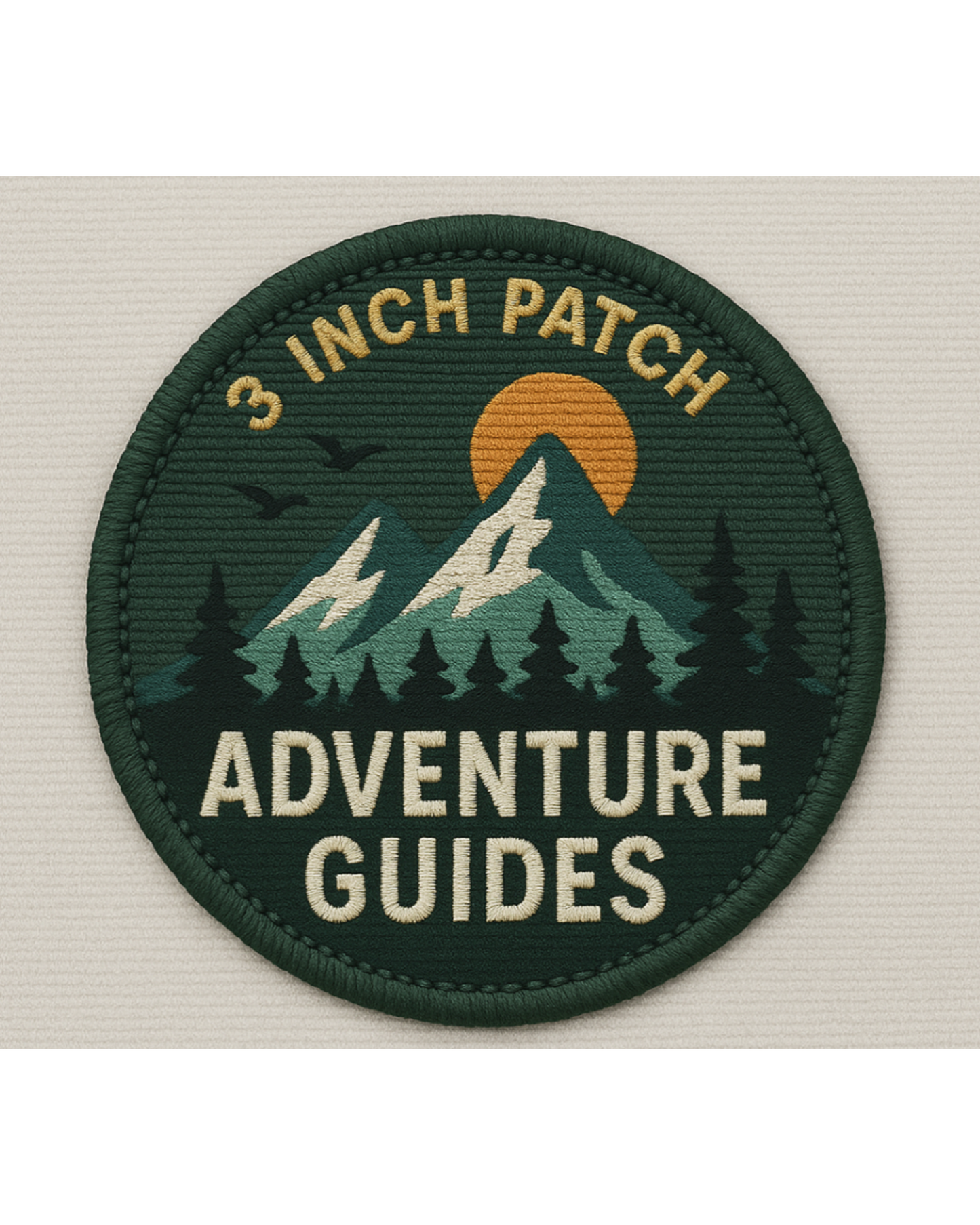 Adventure Guides - 3" Inch Circle Patch (minimum 150 units)
