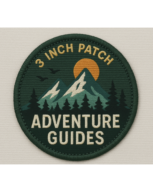 Adventure Guides - 3" Inch Circle Patch (minimum 150 units)