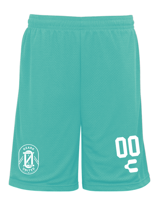 Ozark United FC Academy Aqua Uniform Shorts