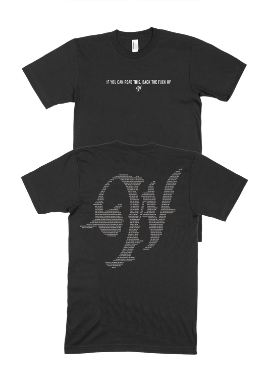 Back the F#@K Up Tee - On Demand