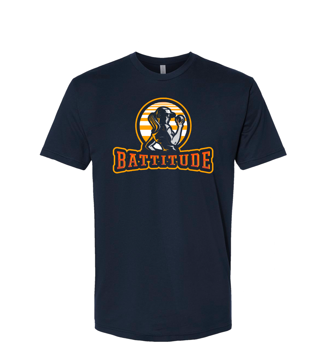 Battitude Adult Shirt - Navy