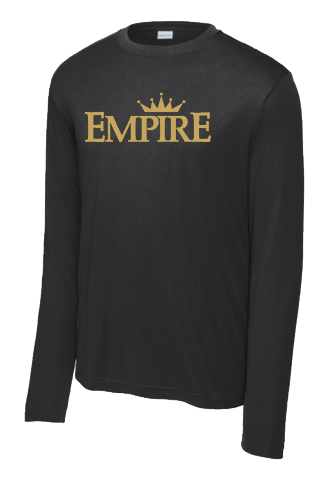 Empire - Practice Dri Fit Longsleeve Tee (YOUTH & ADULT) Black