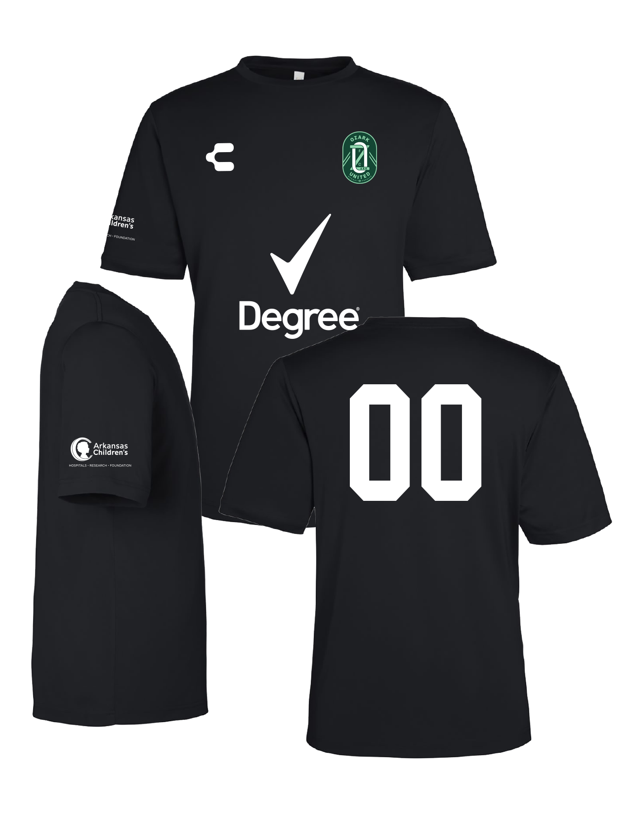 Ozark United FC Academy Black Uniform Top