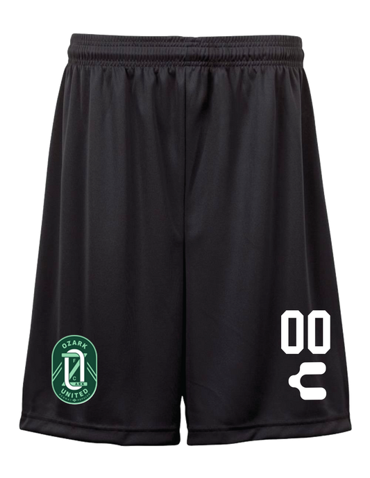 Ozark United FC Academy Black Uniform Shorts