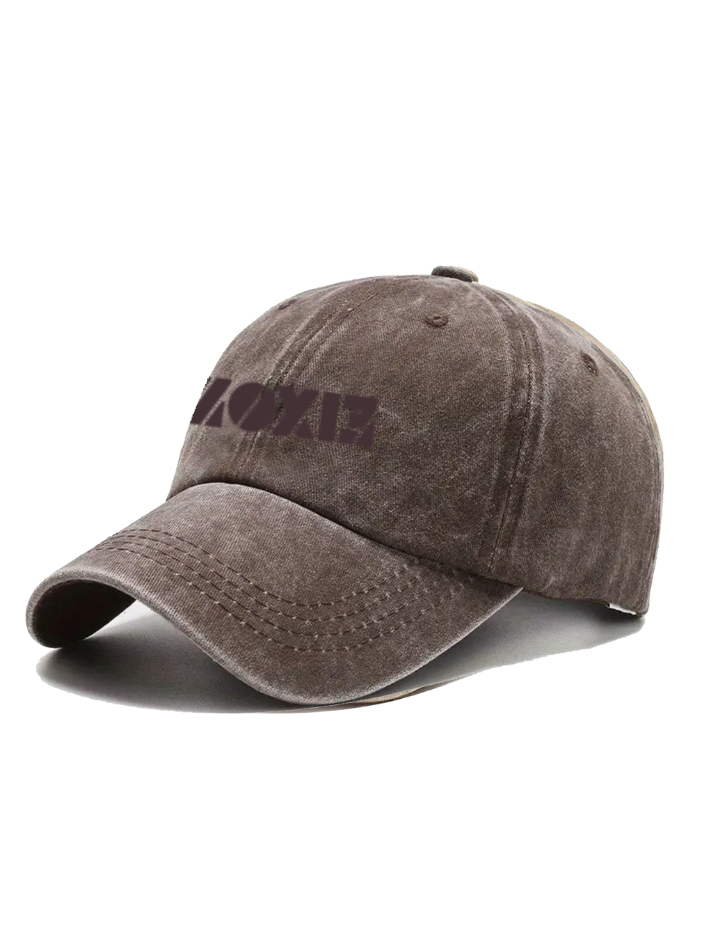 MOXI3 Laies Distrressed Baseball Cap