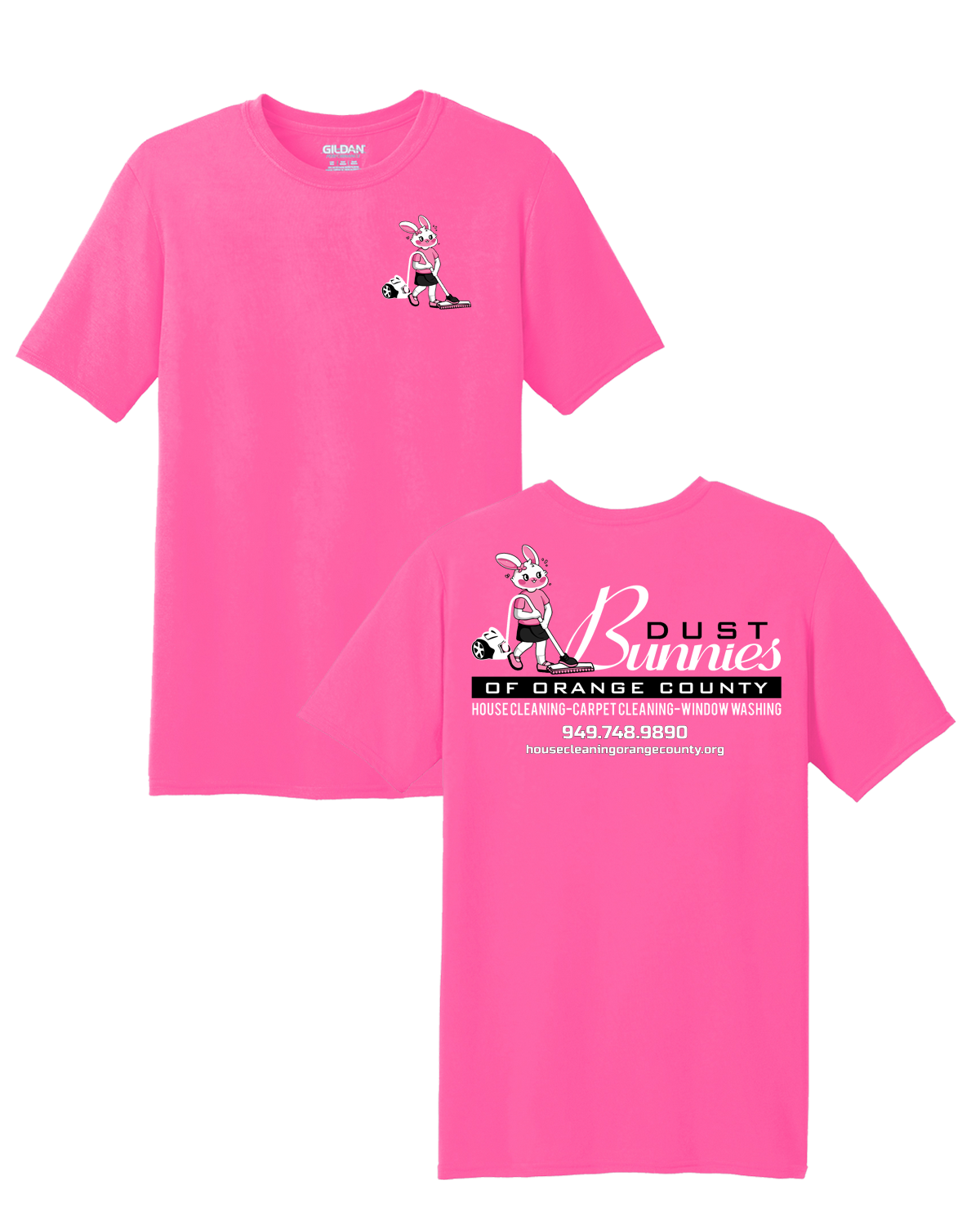 Dust Bunnies Dri Fit Shirt - SCREEN PRINT (50 Unit Min)