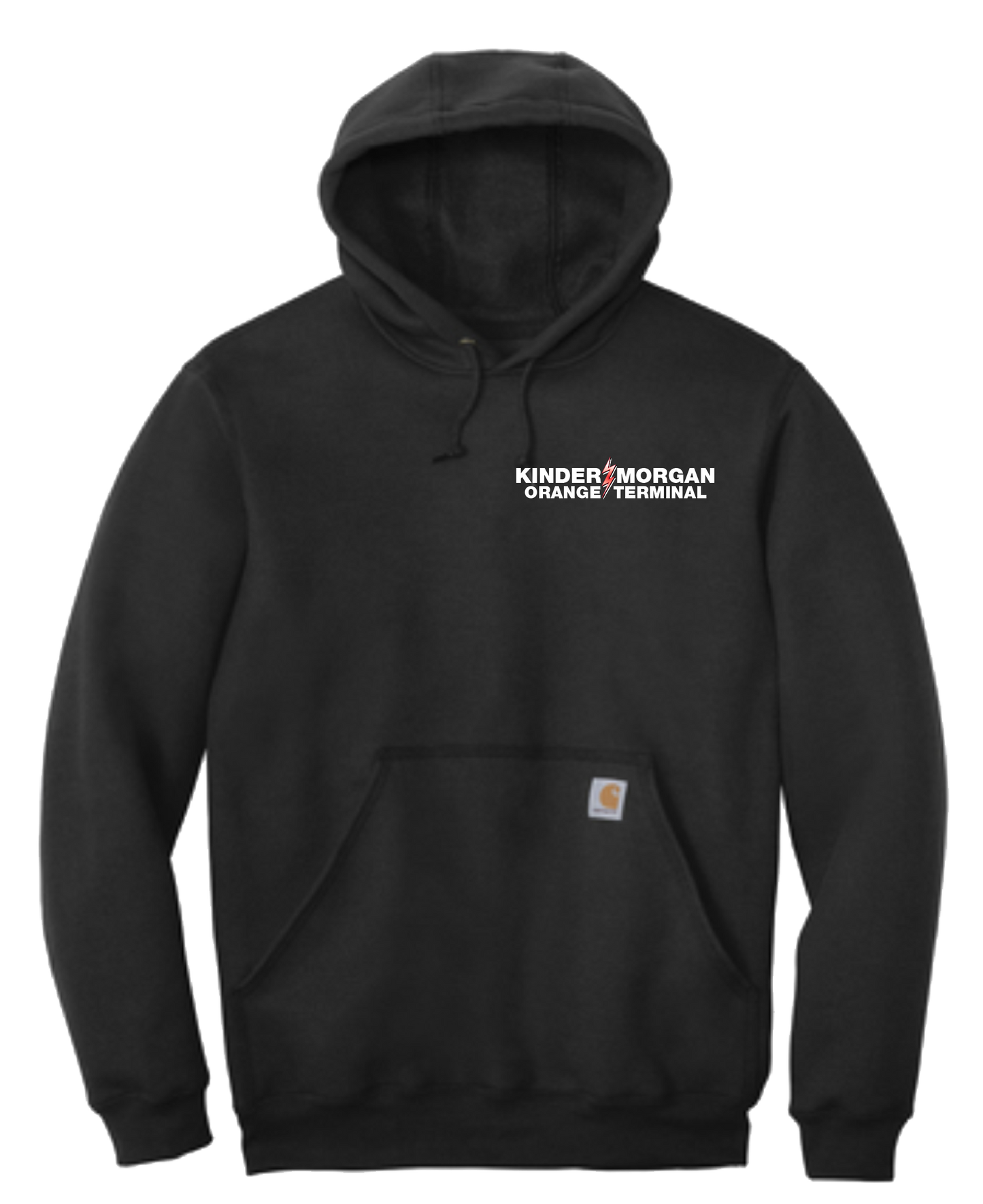 Kinder Morgan - Carhartt Tall Midweight Hooded Sweatshirt - Black