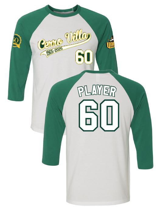 Cerro Villa Bella Raglan with Green