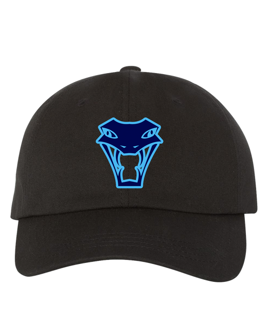 Vipers Dad Hat - Black *10 Day Turn Time