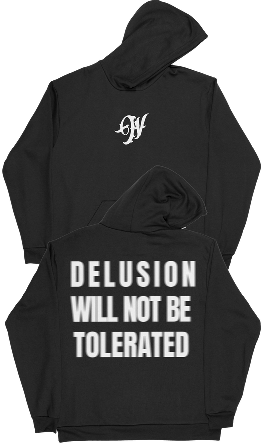Delusions Pullover Hoodie - Black
