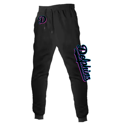 Dolphins Sweatpant - Youth and Adult (Black)