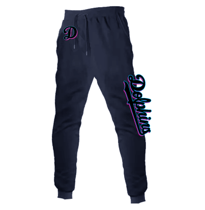 Dolphins Sweatpant - Youth and Adult (Navy)