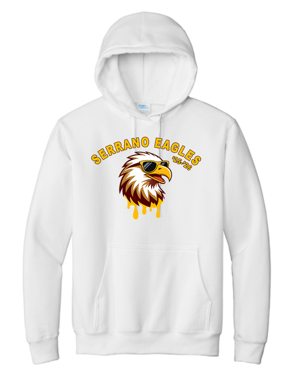 Serrano Elementary - Eagle Drip Pullover Sweat - Youth & Adult