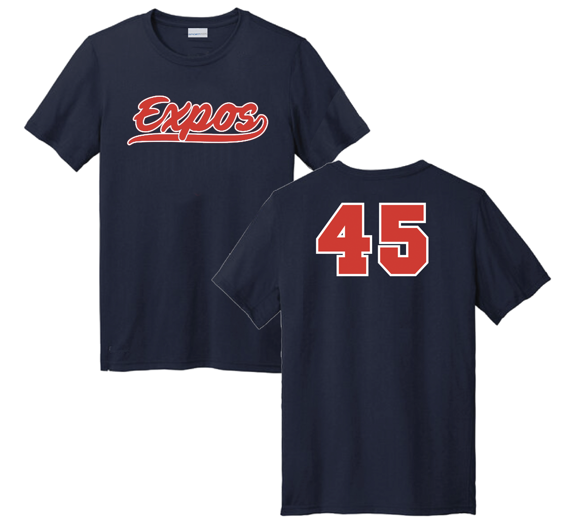 Expos Navy Pratice Jersey