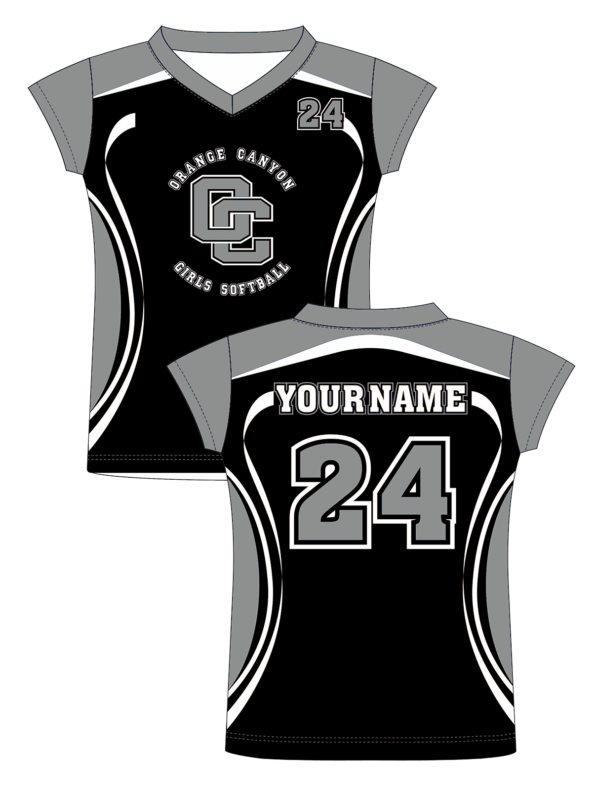 OCGS Specialty Jerseys With Your Name and Number v6