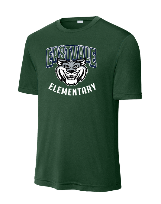 Eastvale Elementary SportTek Green Dri-Fit Shirts - Youth & Adult