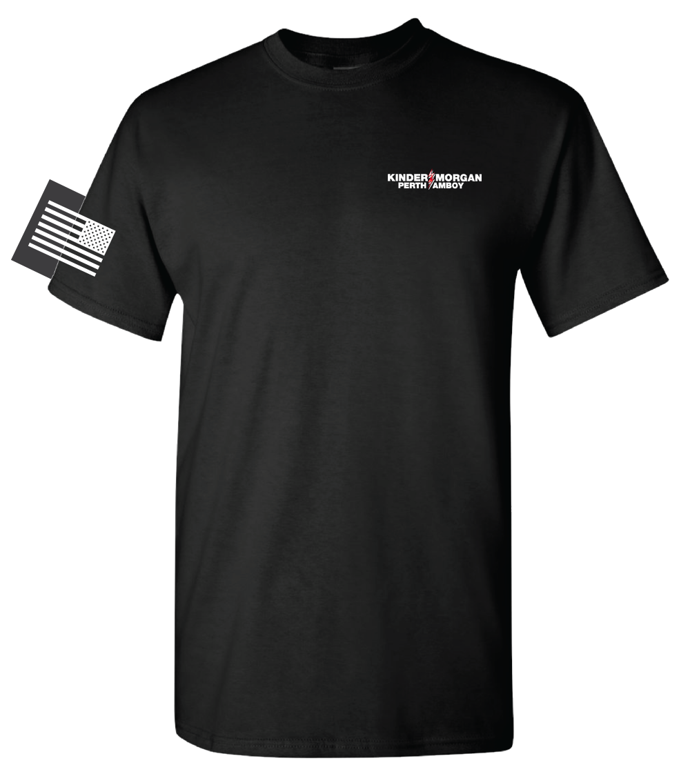 Kinder Morgan Perth Amboy - Gildan Heavyweight 6.1oz - Black Tee