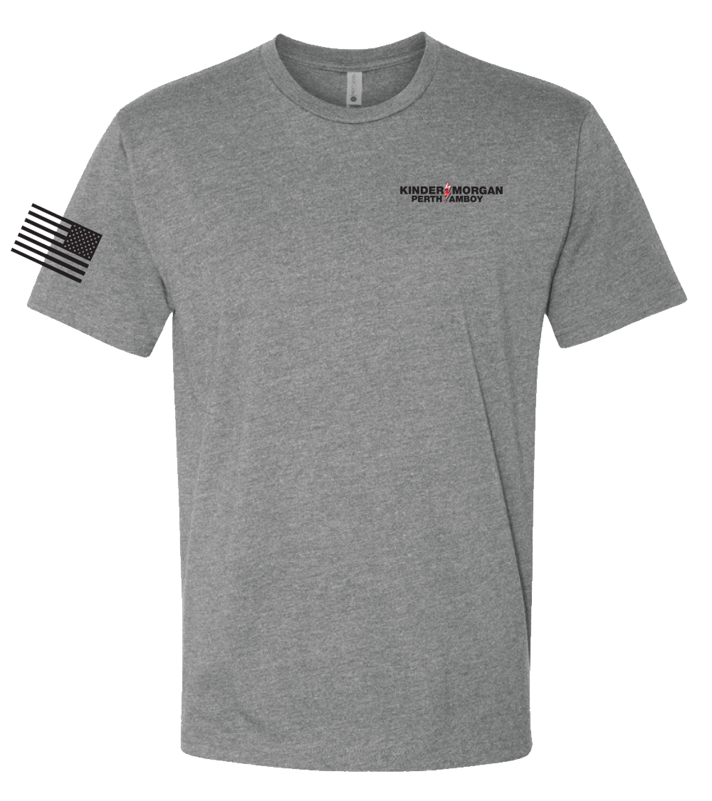 Kinder Morgan Perth Amboy - Gildan Heavyweight 6.1oz - Grey Tee