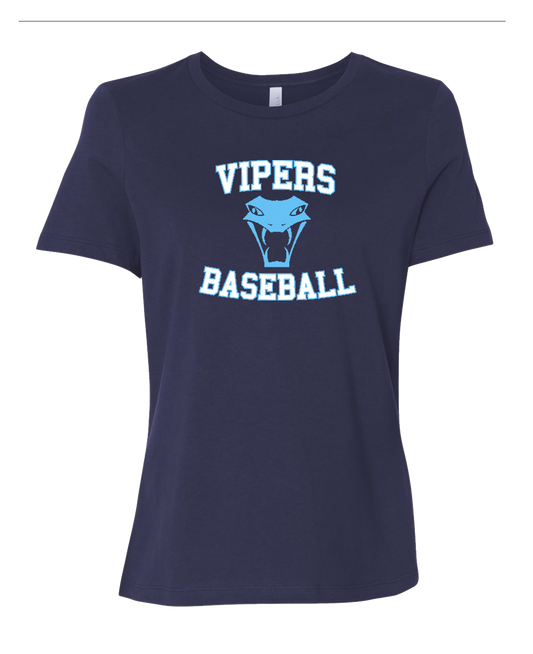 Vipers Baseball Bella Ladies Shirt (COTTON)