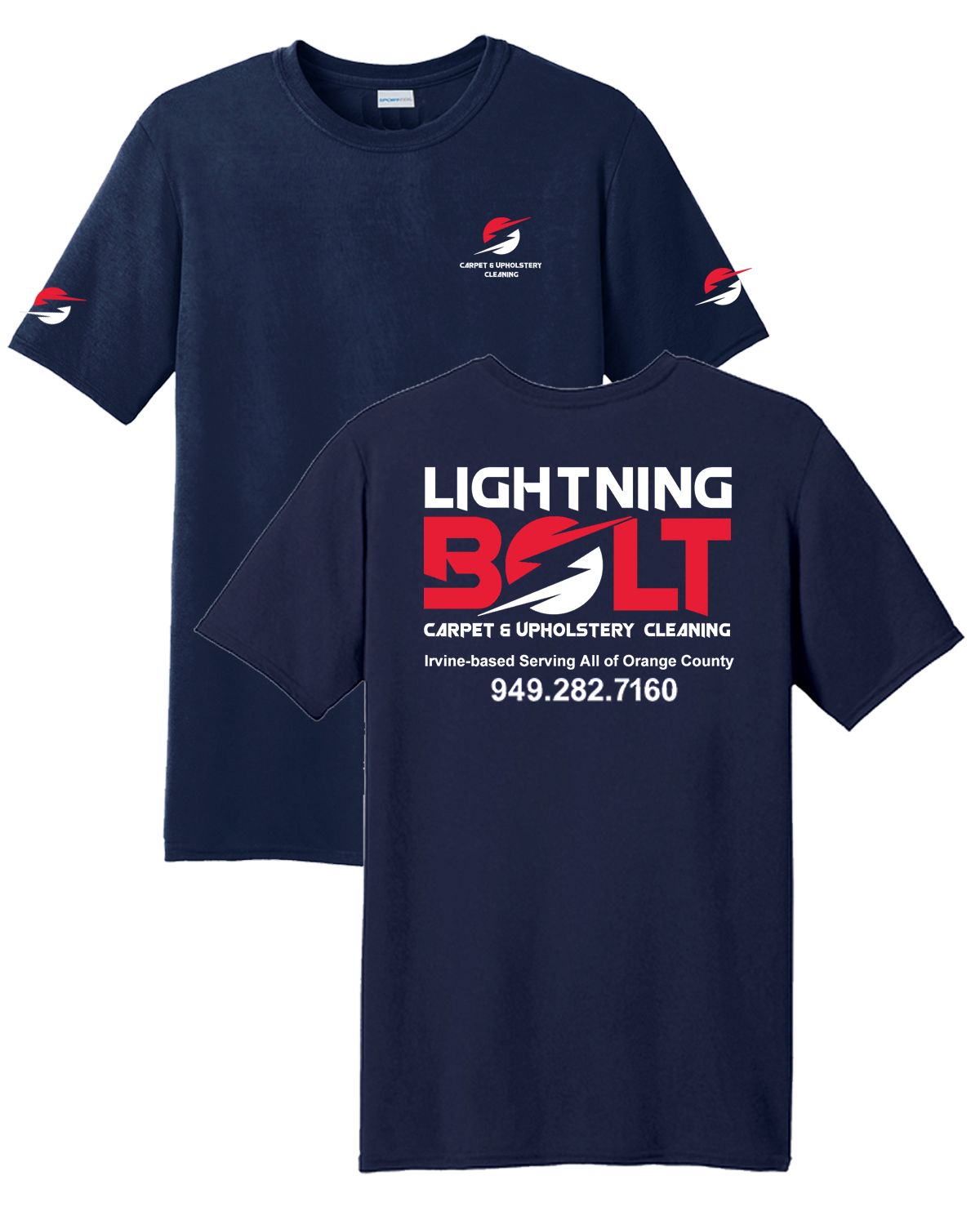 Lightning Bolt DriFt Tee - SILK SCREEN (50 Unit Min)