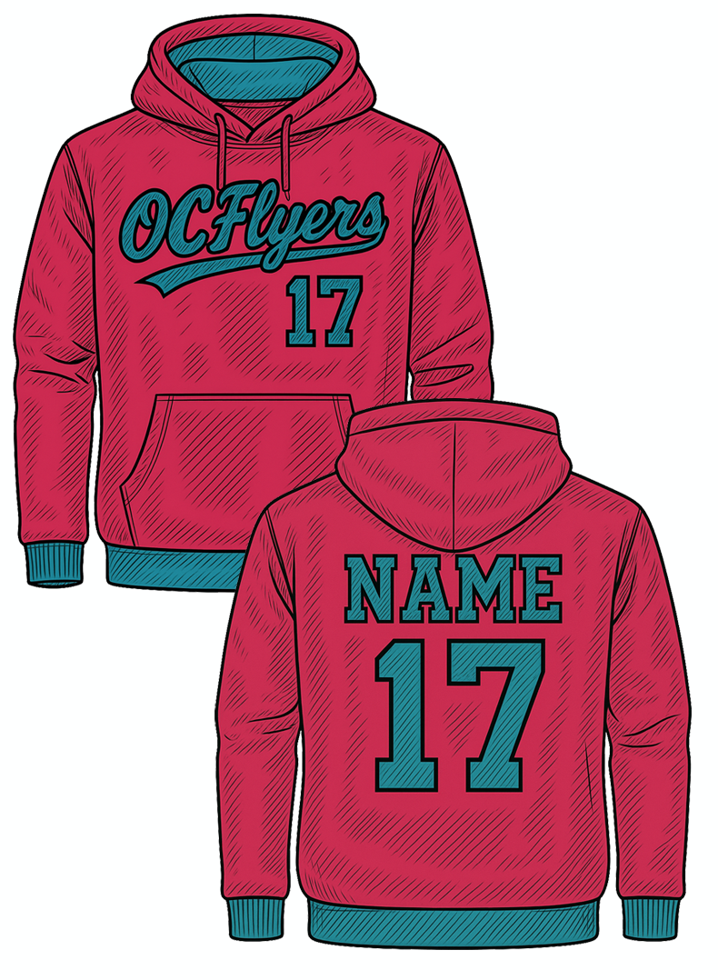 Flyers Marker Hoodie - Name & Number